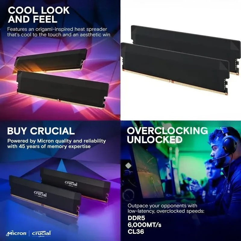Kit de Memoria RAM para Juegos - Ddr5 32Gb reseña y precio