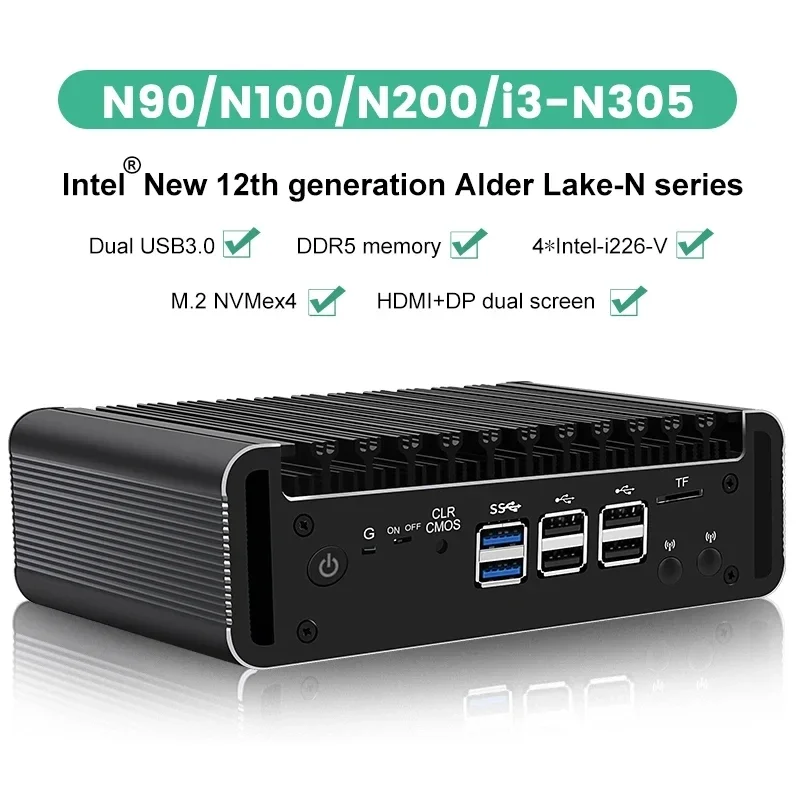 Mini PC Firewall de 12. a gene - Ddr5 4800Mhz reseña y precio