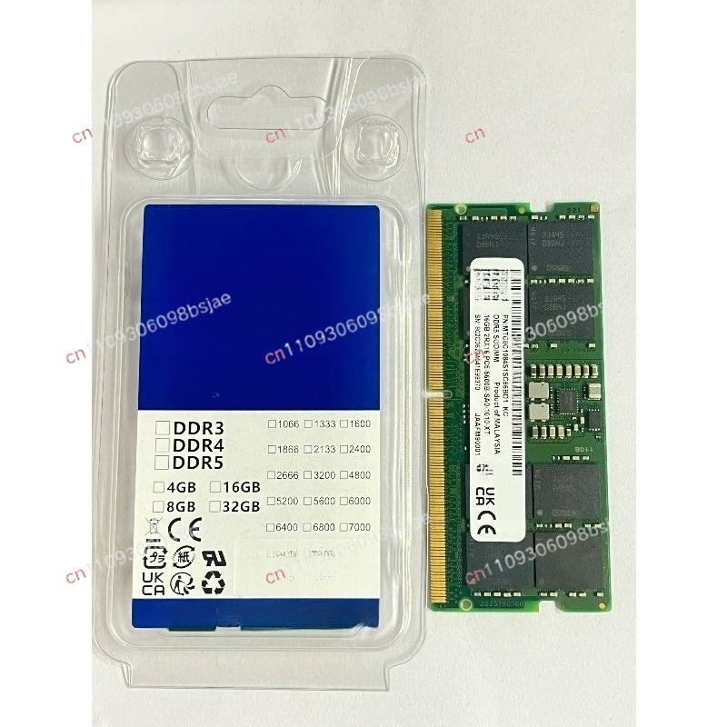 Memoria RAM DDR5 para portátil - Ddr5 4800Mhz reseña y precio