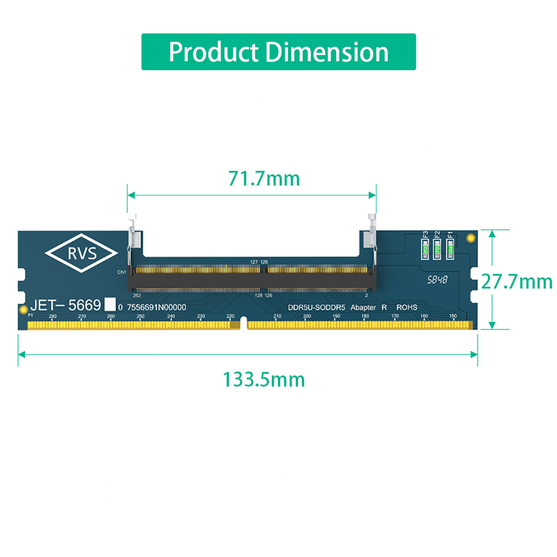 Portátil DDR5 RAM a SO DDR5 U- - Ddr5 Sodimm reseña y precio