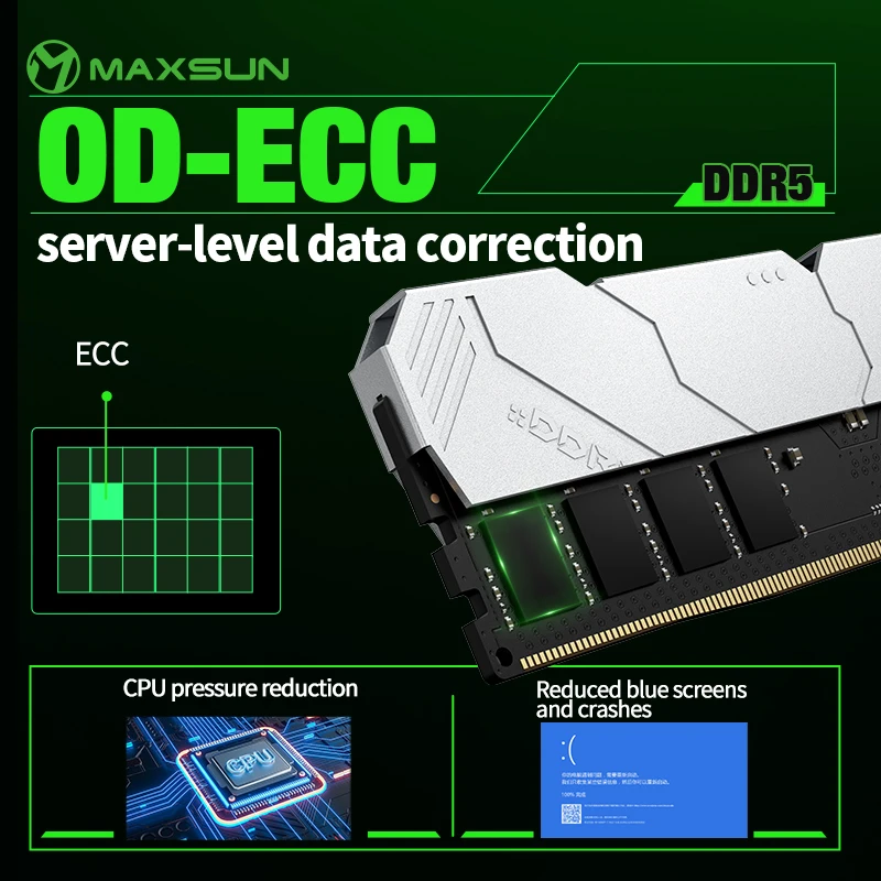 MAXSUN disipador de calor Memo - Ddr5 16Gb 6000Mhz reseña y precio