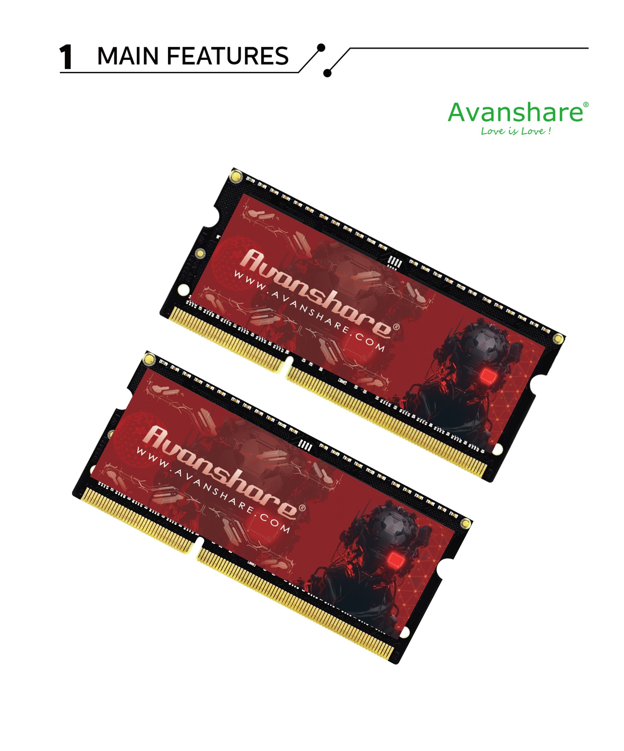 Memoria RAM Avanshare DDR5 DDR - Ddr5 Sodimm reseña y precio