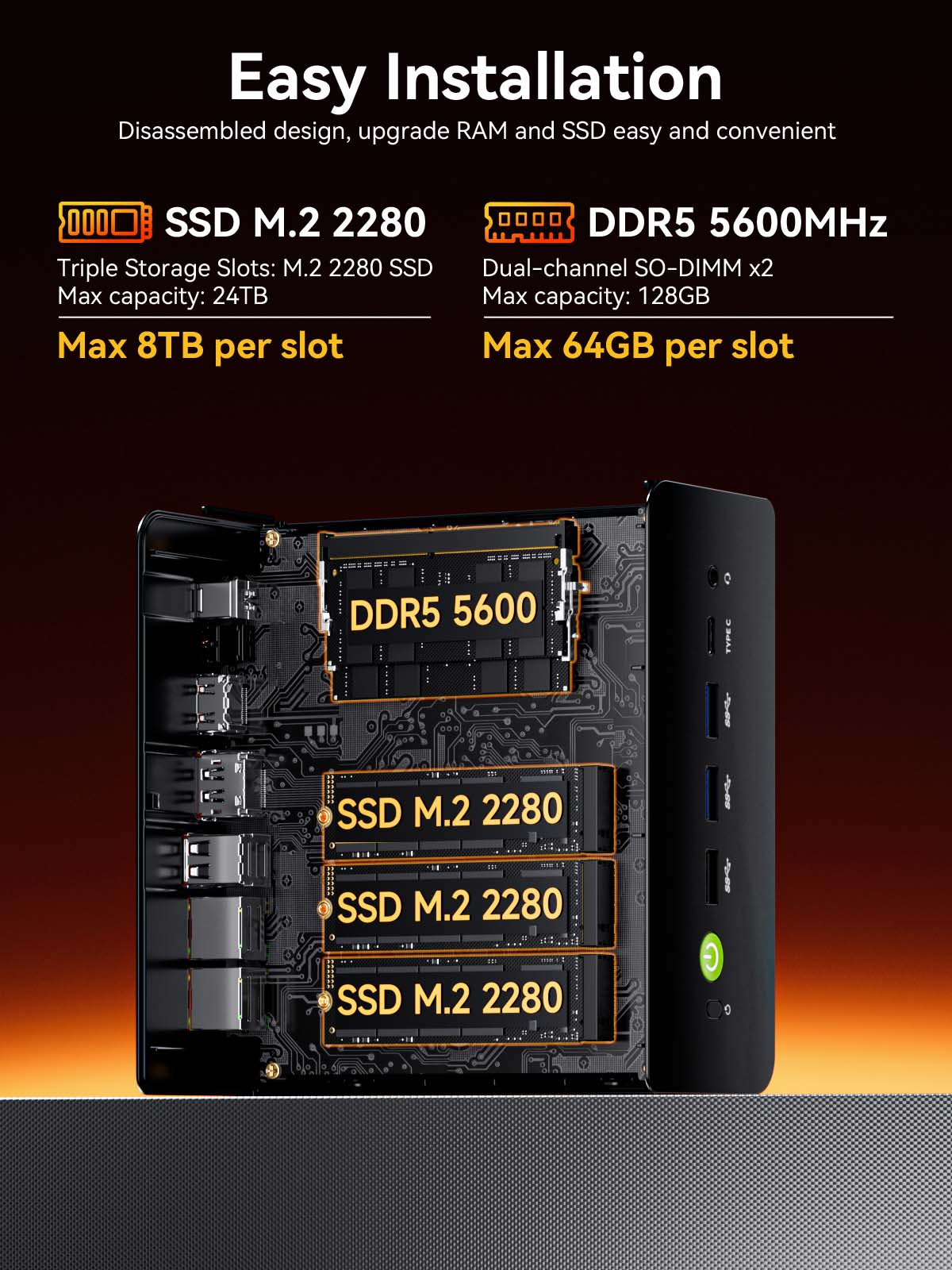 Mini PC GMKtec K12 con AMD Ryz - Ddr5 32Gb reseña y precio