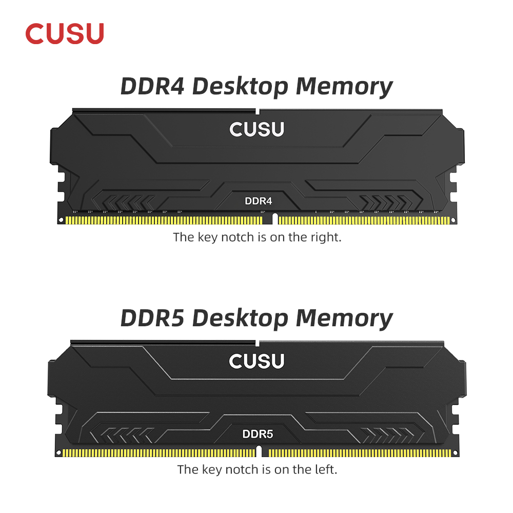 Memoria RAM CUSU DDR4 3200mhz  - Ddr5 4800Mhz reseña y precio