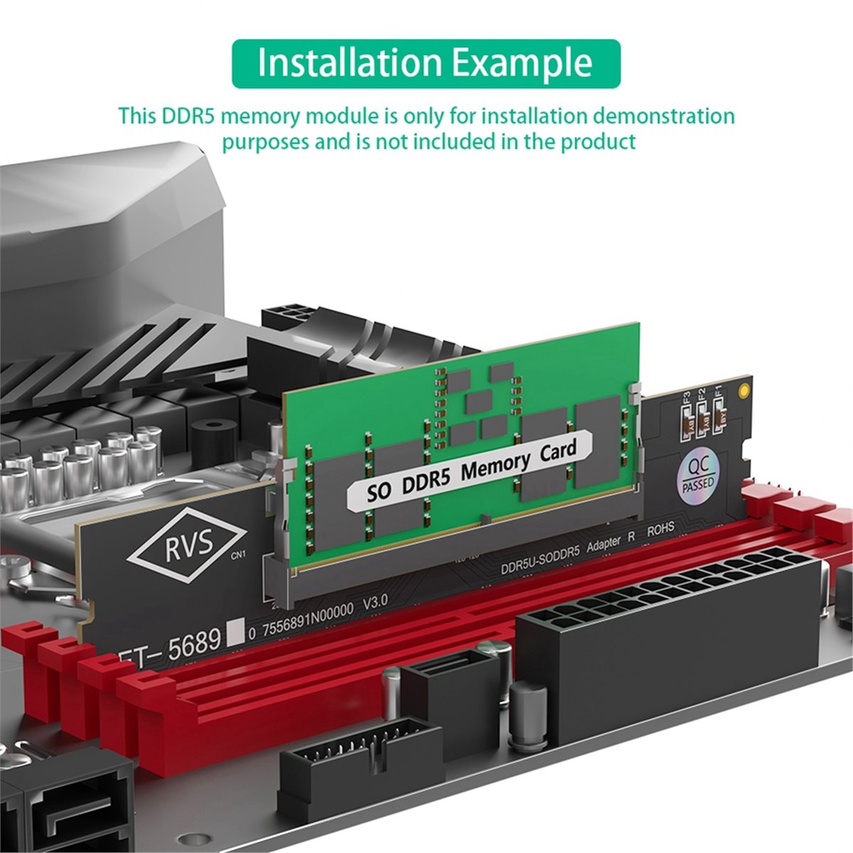 Tarjeta Adaptadora de Memoria  - Ddr5 Sodimm reseña y precio