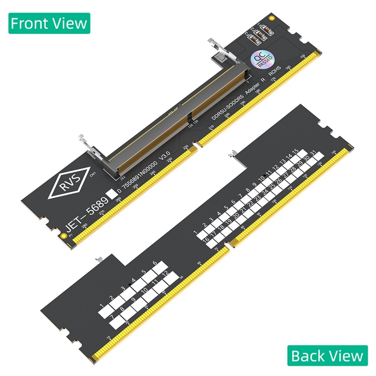 Tarjeta Adaptadora de Memoria  - Ddr5 Sodimm reseña y precio
