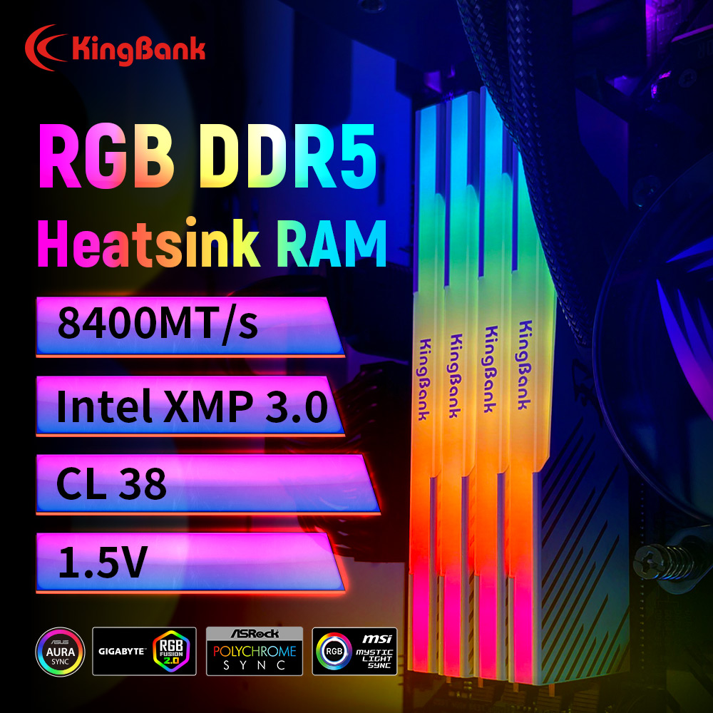 Memoria RAM KINGBANK KRRW DDR5 - Ddr5 4800Mhz reseña y precio