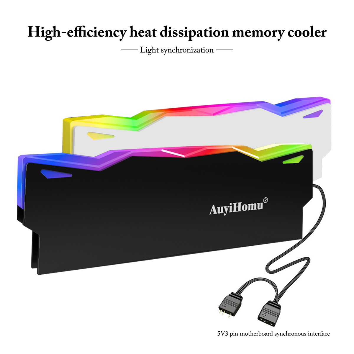 Disipador de Calor RGB AuyiHom - Ddr5 Rgb Ram reseña y precio