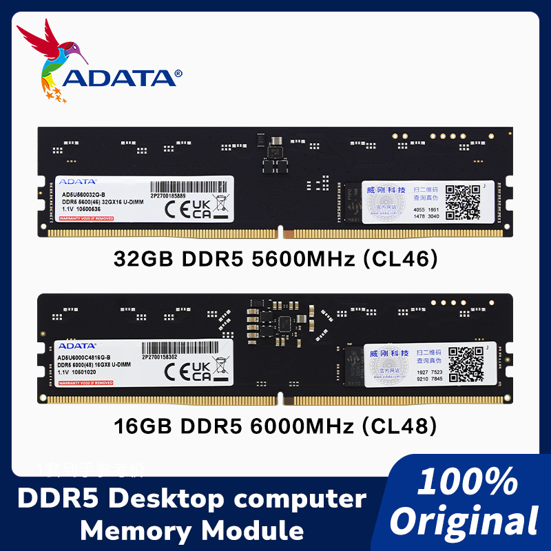 Módulo de memoria ADATA DDR5 U - Ddr5 16Gb 6000Mhz reseña y precio